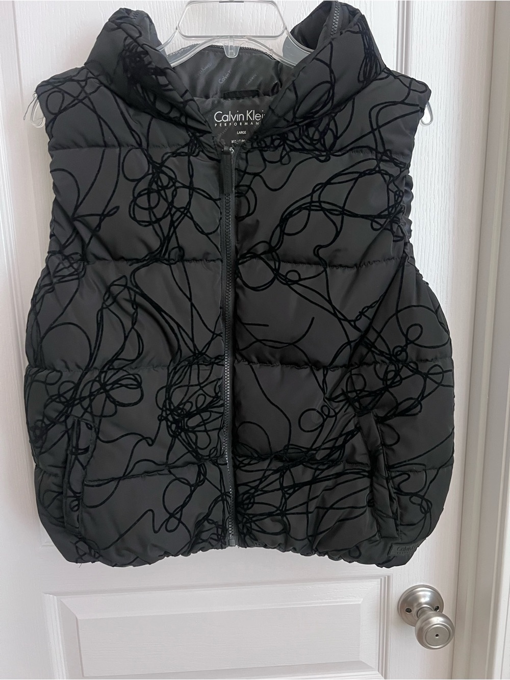 Calvin Klein Performance Black Quilted Puffer Vest